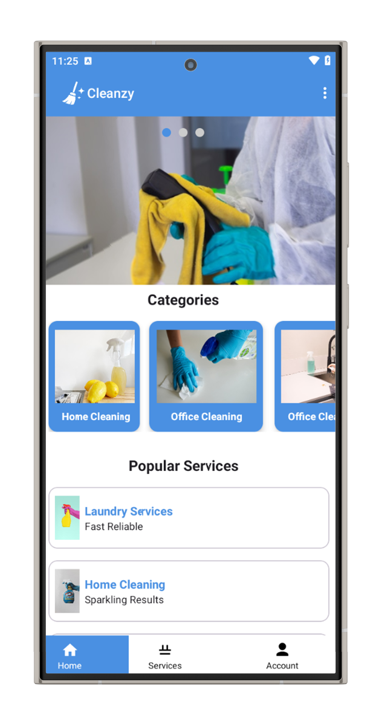 Android App Mockup